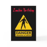 Undead & Unfed Birthday cards