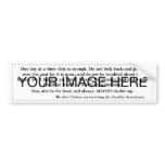 undefined bumper sticker