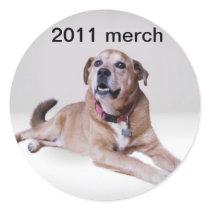 undefined round sticker