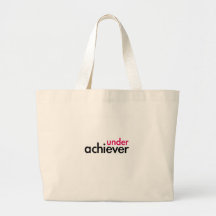 Under Achiever (the pink lazy) Bags