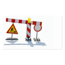 under construction business card templates