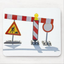 under construction mousepads