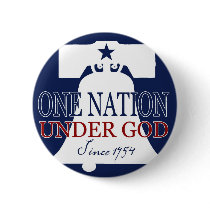Under God Since 1954 Pin