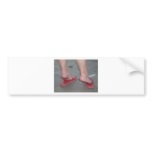 UNDER MY SOLES bumper stickers