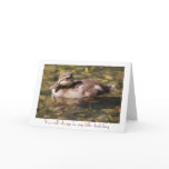 'under my wing' Greeting Card