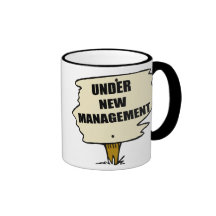 Under New Management Mug