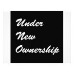 Under New Ownership Custom Invitations