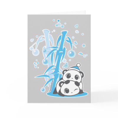Under the Bamboo Tree Card by pandapad
