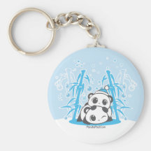 Under the Bamboo Tree Keychain