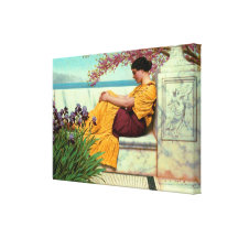 Under the Blossom ~ John William Godward Gallery Wrapped Canvas