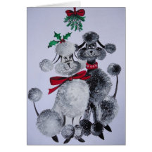 Under the Mistletoe Greeting Cards