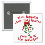 Under the Mistletoe Pin