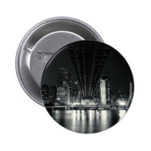 Under the QueensBoro Bridge - NYC Pinback Buttons