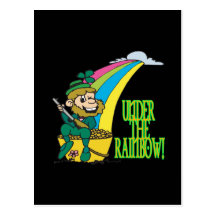 Under The Rainbow Postcard