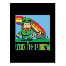 Under The Rainbow Postcard
