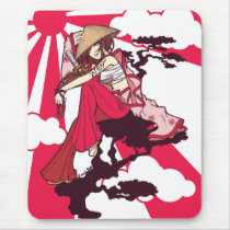 Under the Rising Sun mousepad