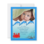 Under the Sea Baby Girl Announcement
