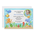 Under the Sea Birthday Party Invitation