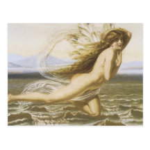 Under The Sea Fairy Postcard