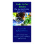 Under the Sea glass rack card