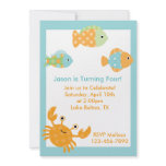Under the Sea invitations