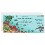 Under the Sea- Ocean Life Invitation
