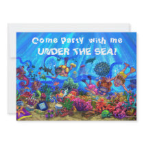 Under the Sea Party Invitation