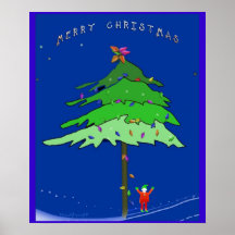 Under the Xmas Tree Print