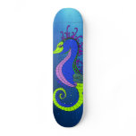 Under Water Seahorse SkateBoard