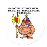 Under Your Bridge Troll Sticker