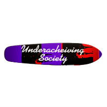 Underacheiving Society Longboard Skateboard Deck