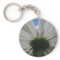 Underneath of an African daisy Keychains