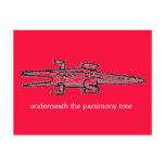 underneath the parsiny tree postcards