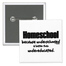 Underschooled Pinback Button