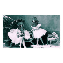 Underwater Ballet Business Card Template