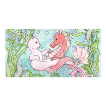 Underwater Dance Custom Photo Card