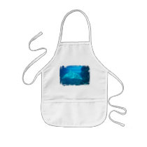 Underwater Dolphin Children's Apron