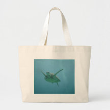 Underwater Sea Turtle Canvas Bags