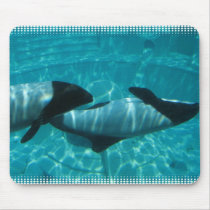 Underwater Whales Mouse Pad