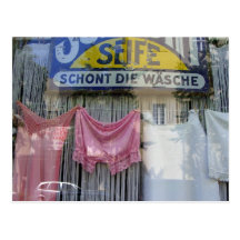 Underwear - Berlin Laundry Post Card