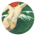 Undine By Gauguin Paul (Best Quality) stickers
