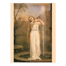 Undine by John William Waterhouse Post Card