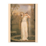 Undine by John William Waterhouse postcards