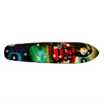 Undiscovered hope surf sea vintage old skateboard by Rupydetequila Undiscovered hope surf sea vintage old skateboard