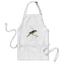 Undulated Parrakeet by Edward Lear) Aprons