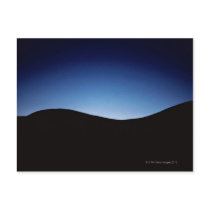Undulating Line of Horizon Post Card