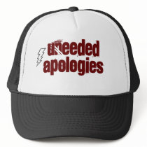 Uneeded Apologies - Lightning Trucker Hat