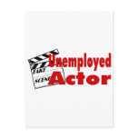 Unemployed Actor postcards
