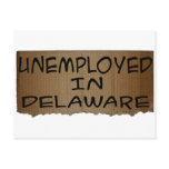 UNEMPLOYED IN DELAWARE postcards