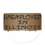 UNEMPLOYED IN ILLINOIS stickers